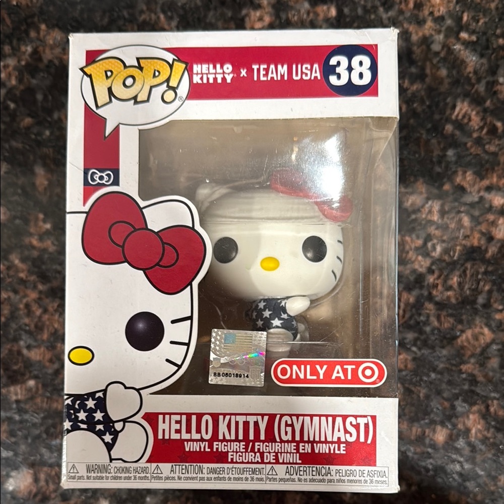 New Pop Hello Kitty Gymnast Vinyl Figure
